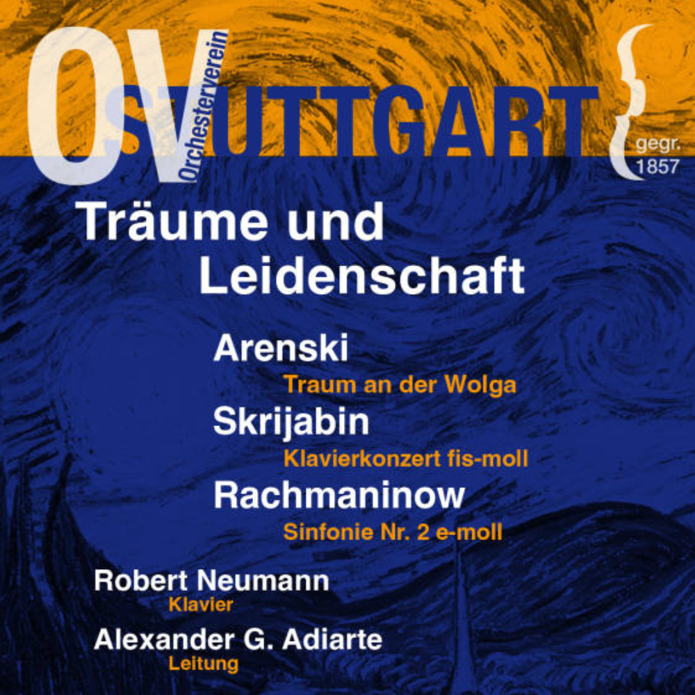 Orchesterverein Konzertplakat